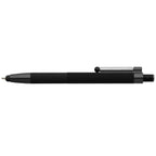 Branded Recycled Aluminium Fidget Stylus Pen in Black