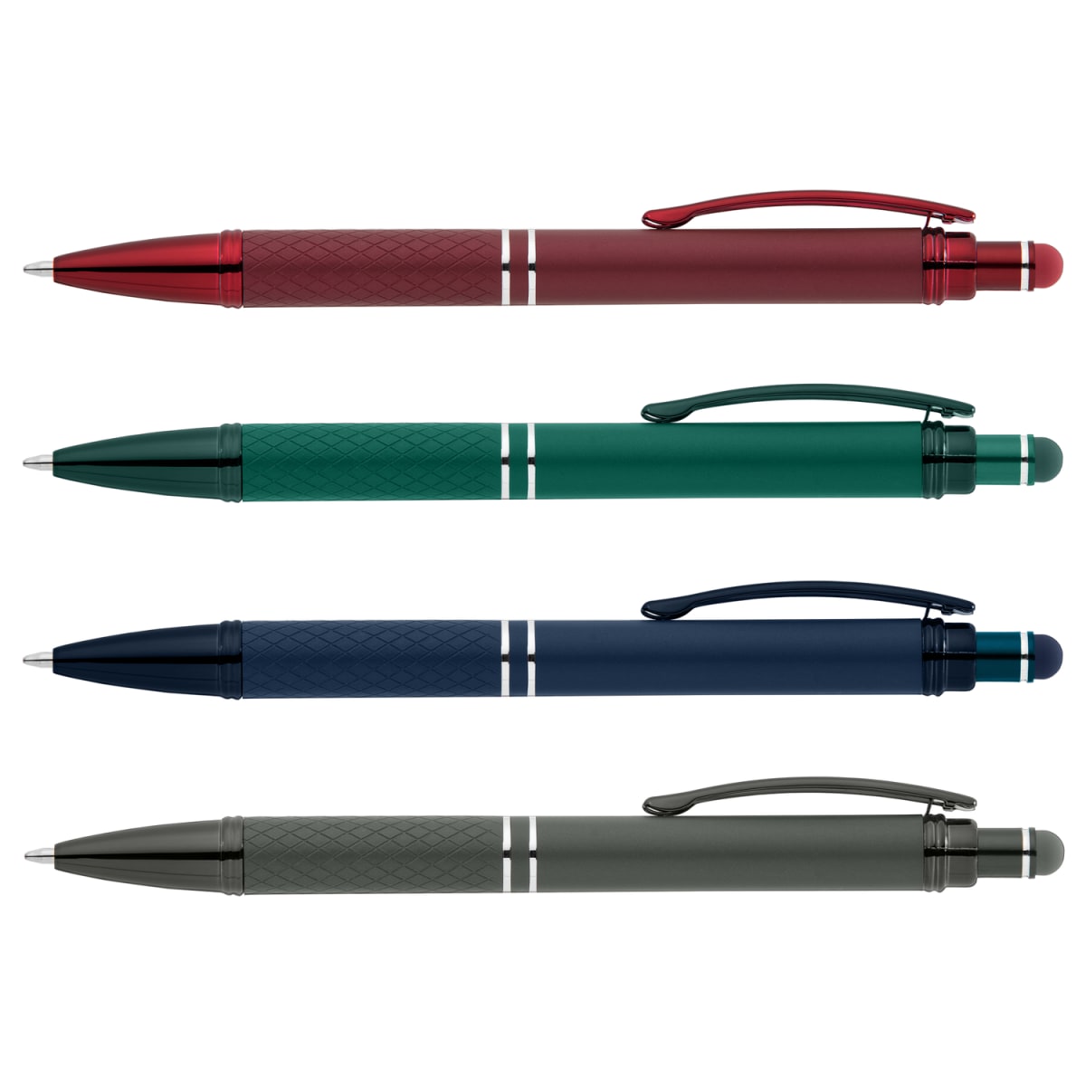 Branded Monochrome Soft Touch Stylus Pen
