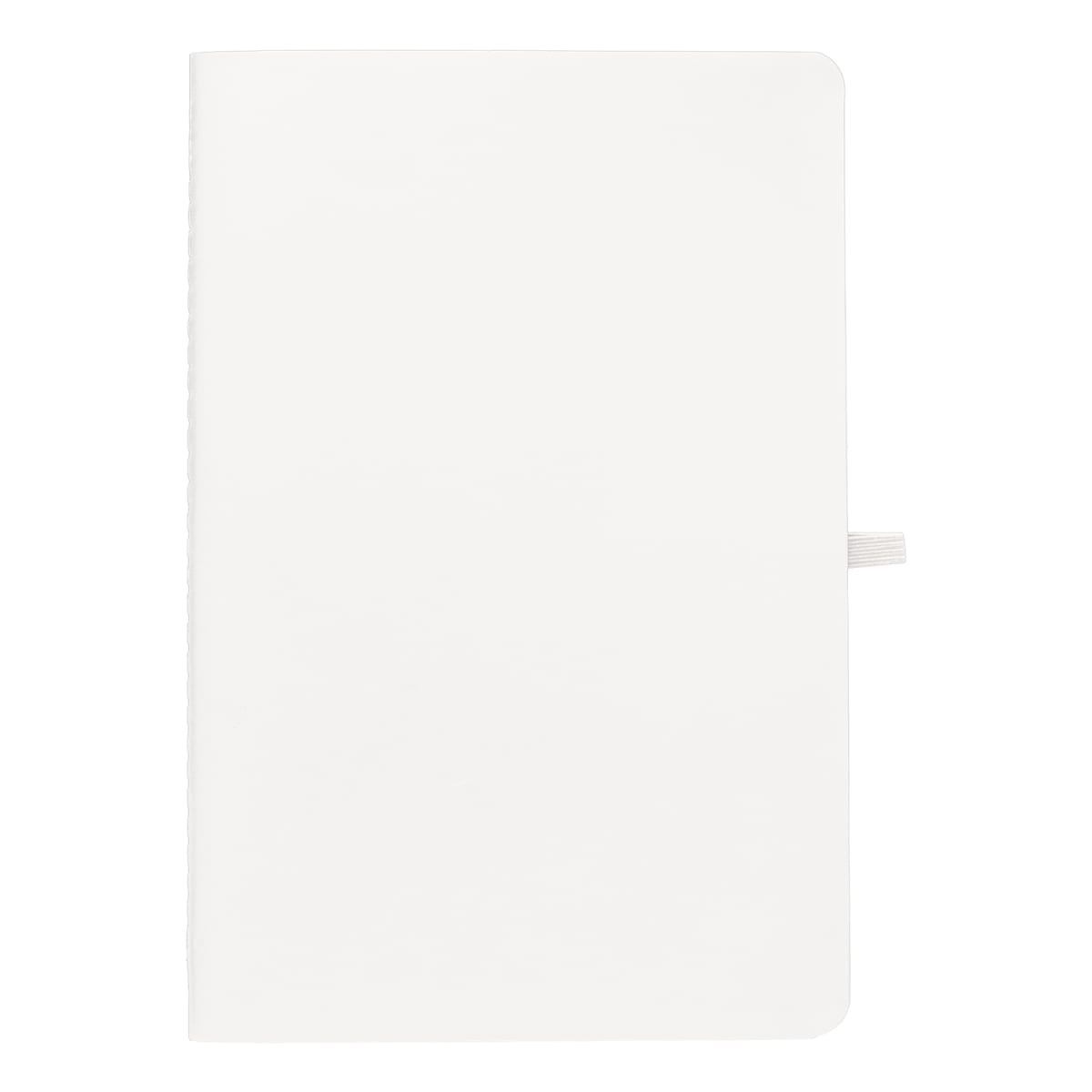 Branded Stone Paper Soft Touch Lined Journal - A5 in Cream