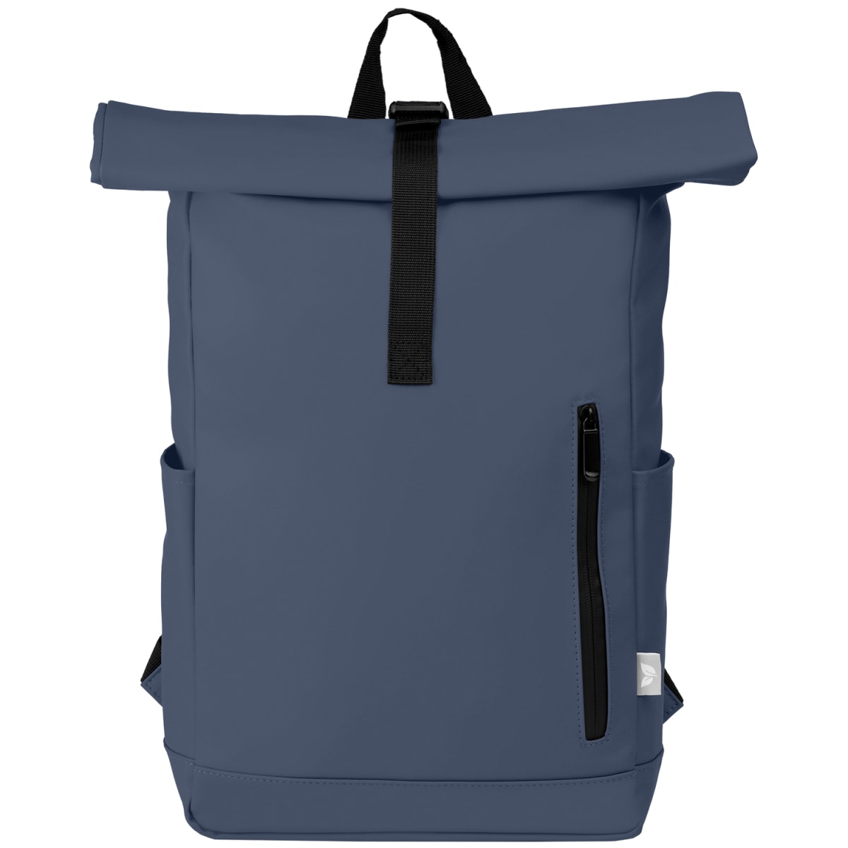 Branded Recycled PU Rolltop Laptop Backpack - 12L