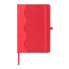 Branded Recycled PU Wave Pattern A5 Journal