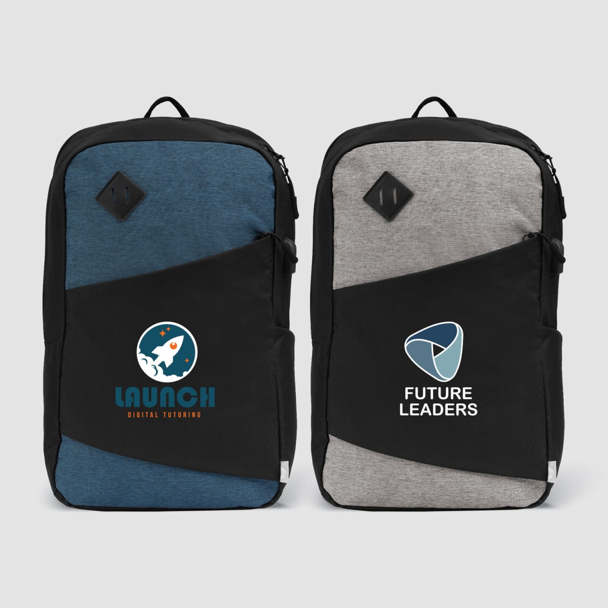 Branded rPET Commuter Laptop Backpack with USB Port