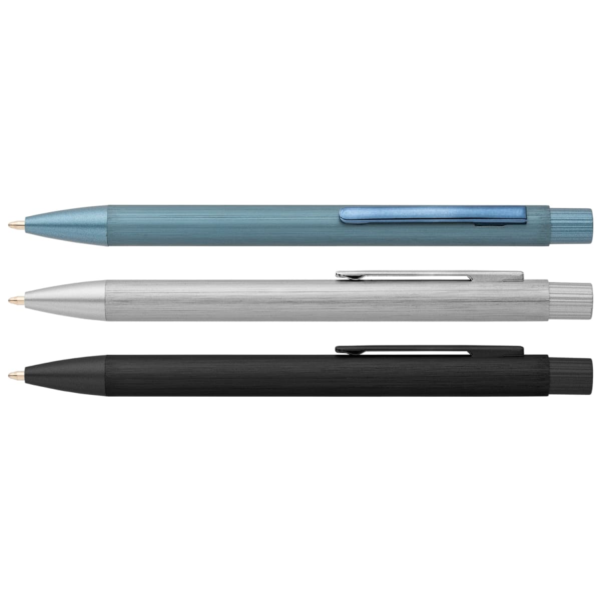 Branded Recycled Aluminium Brushed Metal Pen