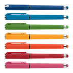 Branded Recycled ABS Gel Pen with Rubber Grip