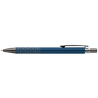 Branded Recycled Aluminium Click Pen with Gunmetal Accents