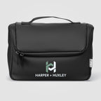 Branded Recycled PU Hanging Toiletry Bag