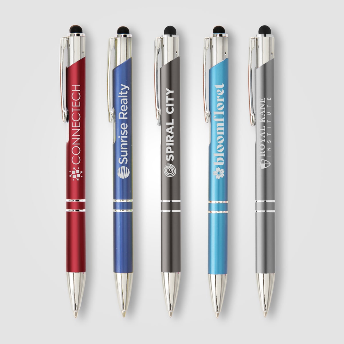 Branded Matte Aluminium Stylus Pen