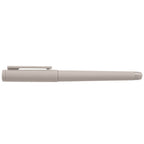 Branded Recycled Plastic Monochrome Gel Pen in Dune
