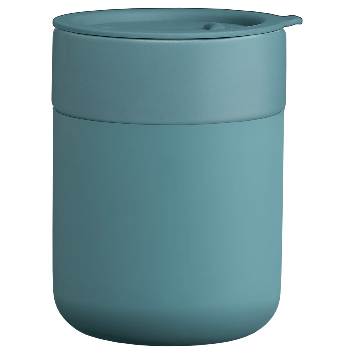Branded 295 ml Matte Ceramic Mug with Silicone Sleeve and Lid