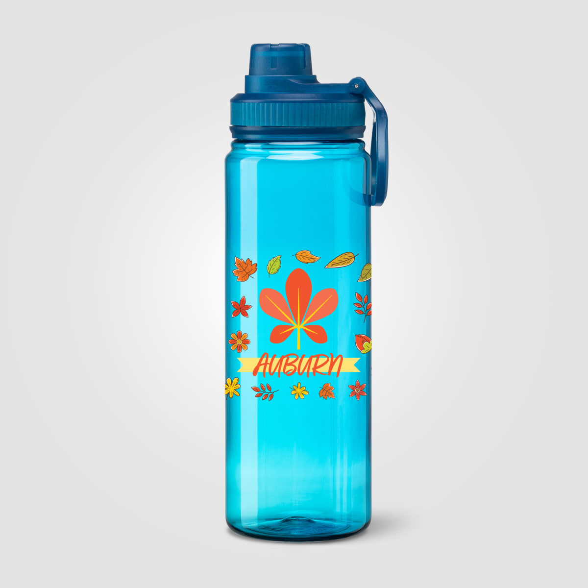 Branded 27 oz rPET Sports Bottle with Carry Handle