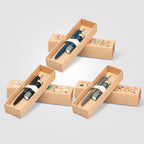 Branded Recycled Aluminium Pen and Torch Gift Set with Bamboo - GQM