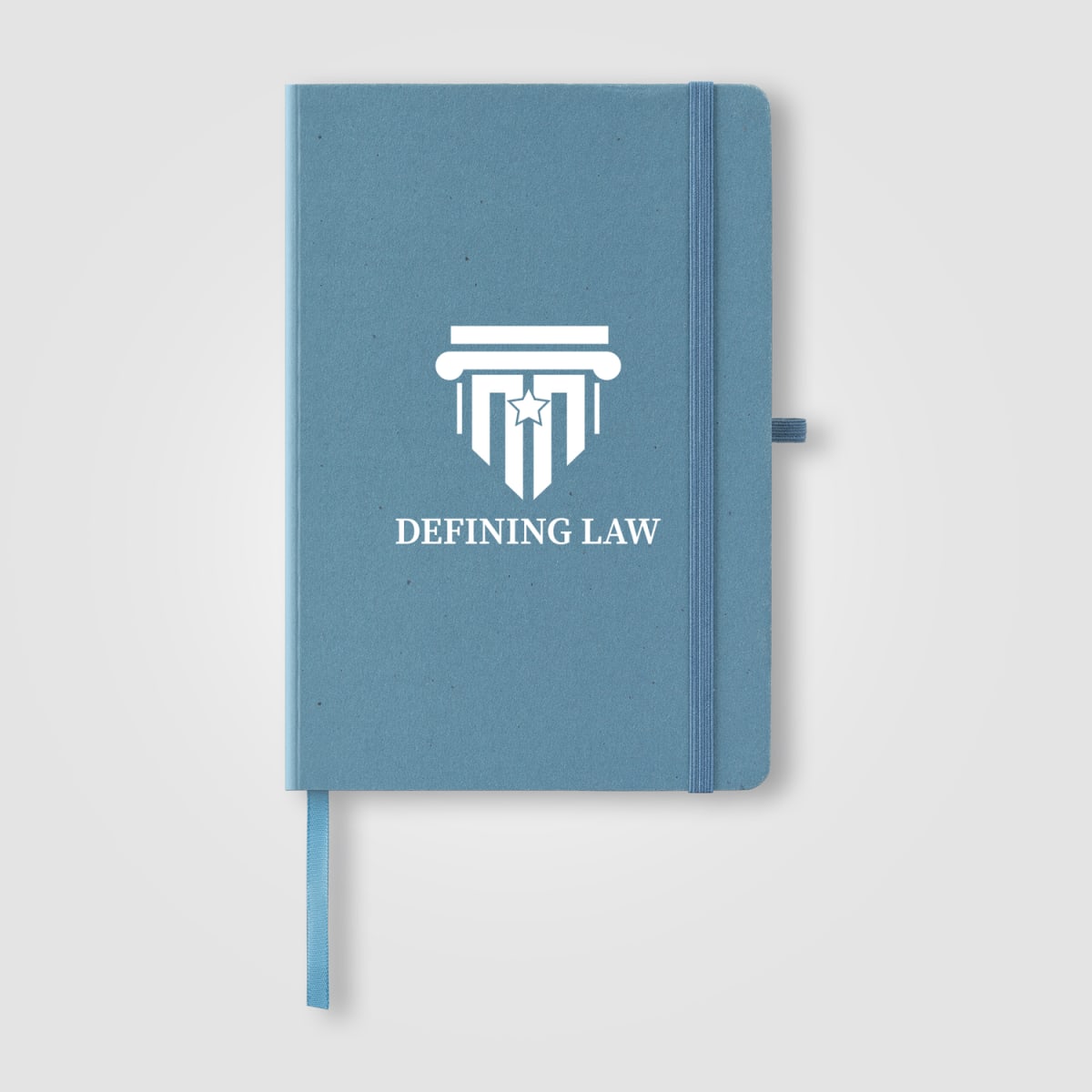 Branded Recycled Milk Carton A5 Hard Cover Notebook