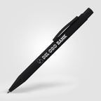 Branded All-Black Metal Ballpoint Pen