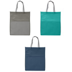 Branded Non-Woven rPET Shopper Tote with Front Pocket