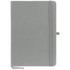 Branded Recycled Cotton A5 Notebook with Elastic Strap