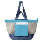 Branded Foldable Recycled Mesh Tote Bag 45 L