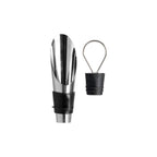 Branded Steel and Silicone 2-Piece Wine Set with Gift Box