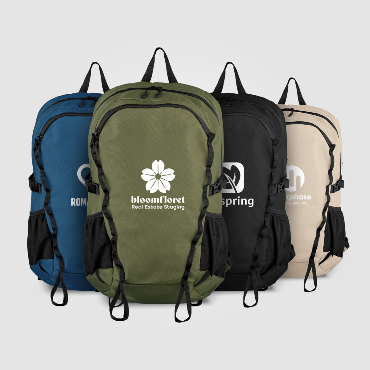 Branded Recycled Polyester Sport Laptop Backpack 28 L