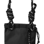 Branded rPET Multi-Pocket Crossbody Bag