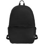 Branded Laptop Backpack with Trolley Strap in Black