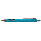 Branded Recycled Plastic Stone Finish Stylus Pen