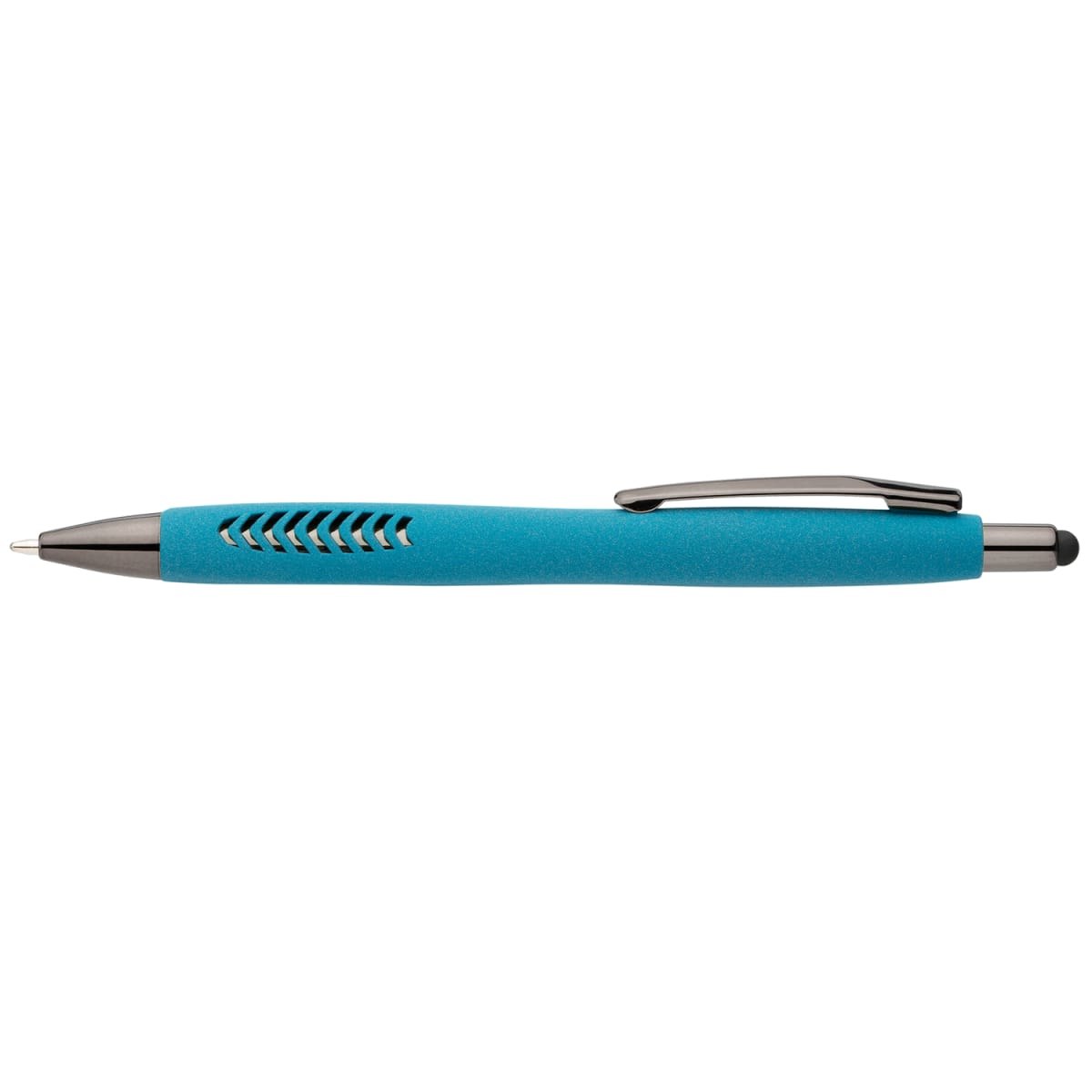 Branded Recycled Plastic Stone Finish Stylus Pen
