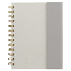 Branded B6 Spiral Notebook with Sticky Notes and Pen in Gray