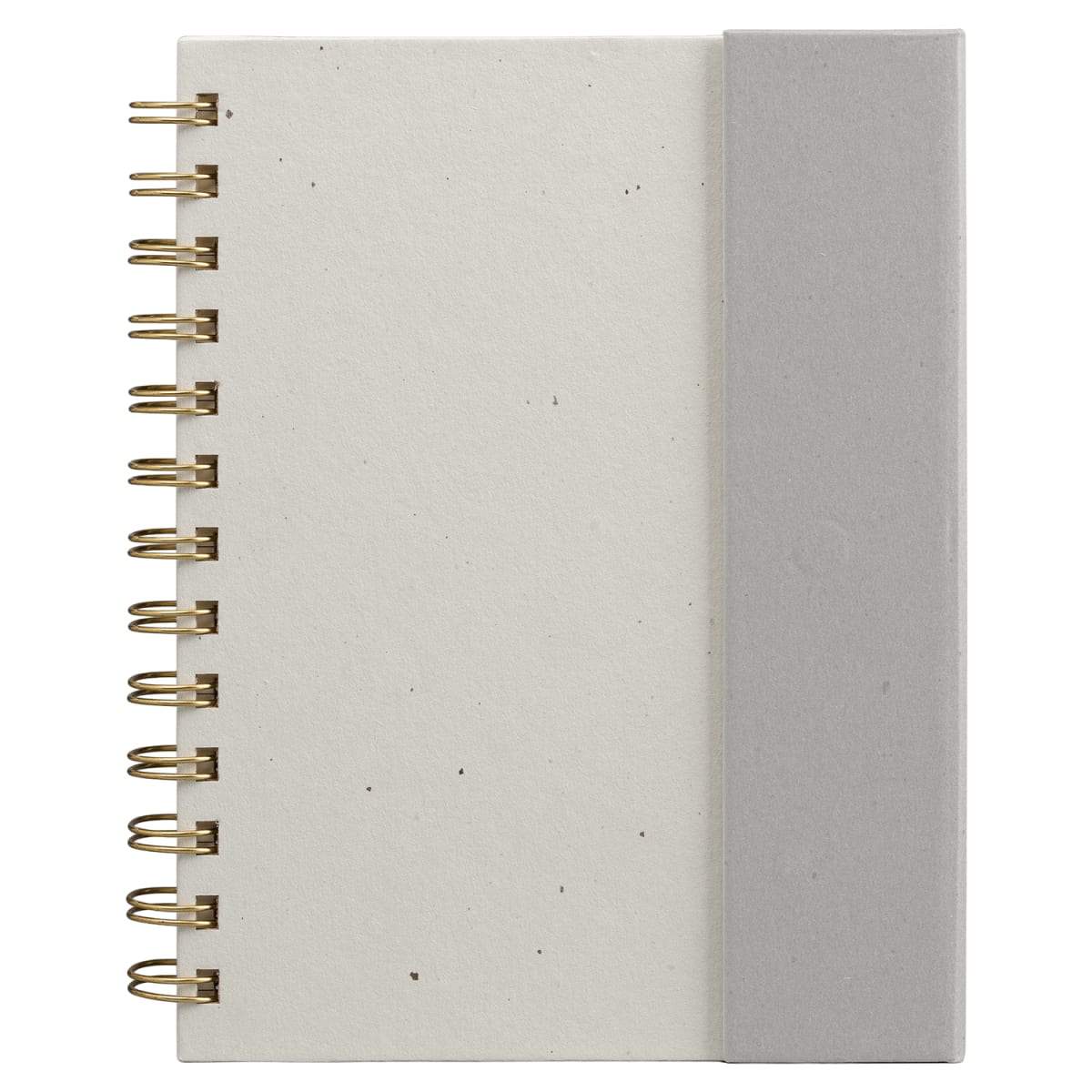 Branded B6 Spiral Notebook with Sticky Notes and Pen in Gray