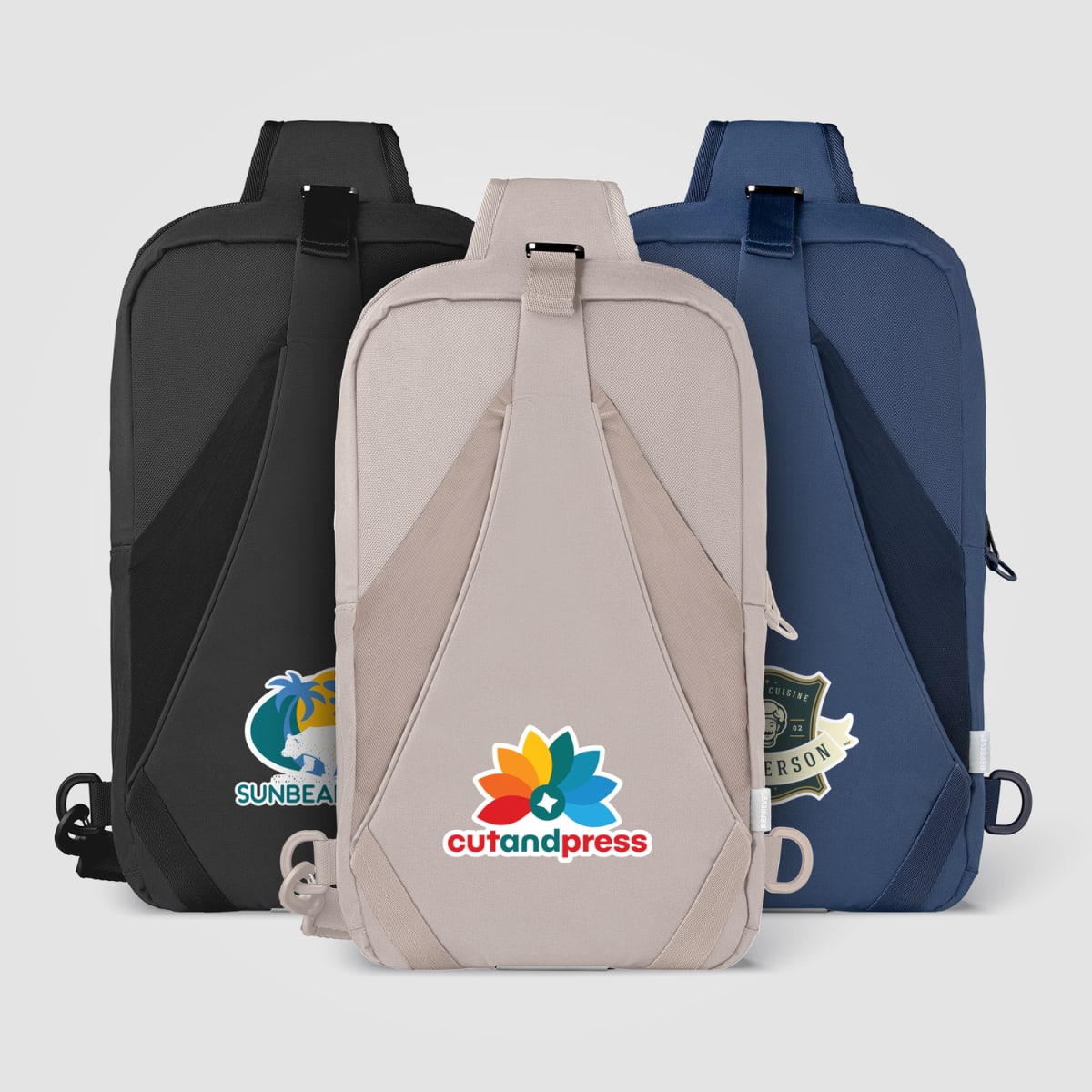 Branded Repreve Sling Bag with RFID Pocket