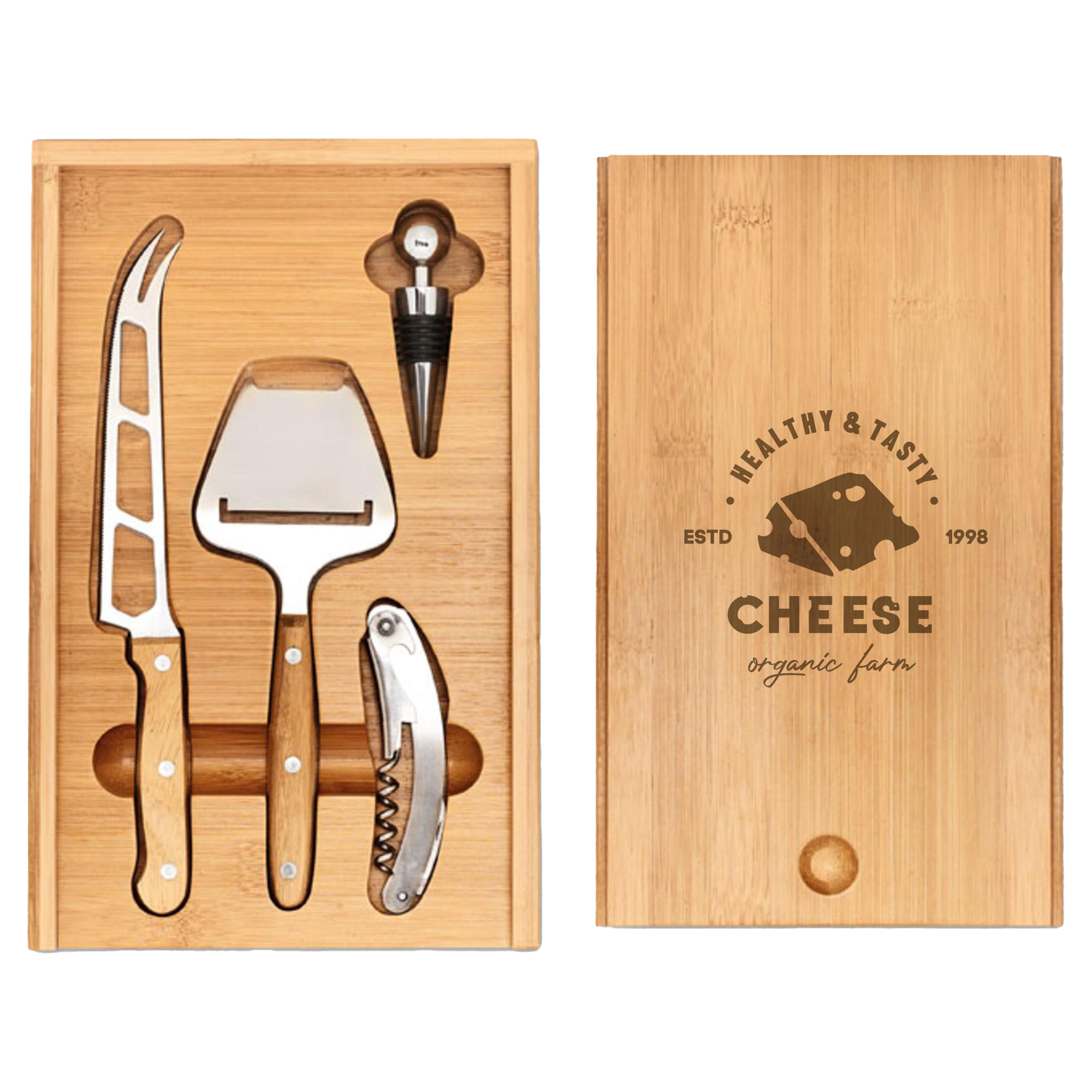 Cheese and Wine Gift Set