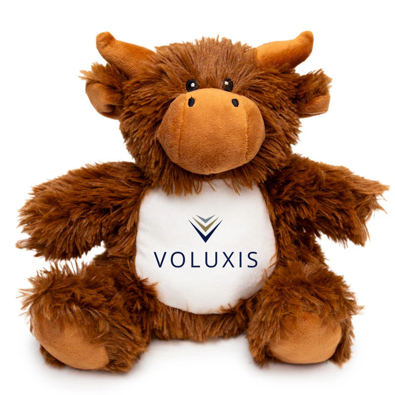 Branded Highland Cow Plush Toy