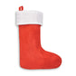 Red and White Christmas Stocking