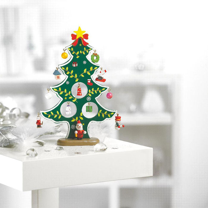 Wooden Christmas Tree Decoration