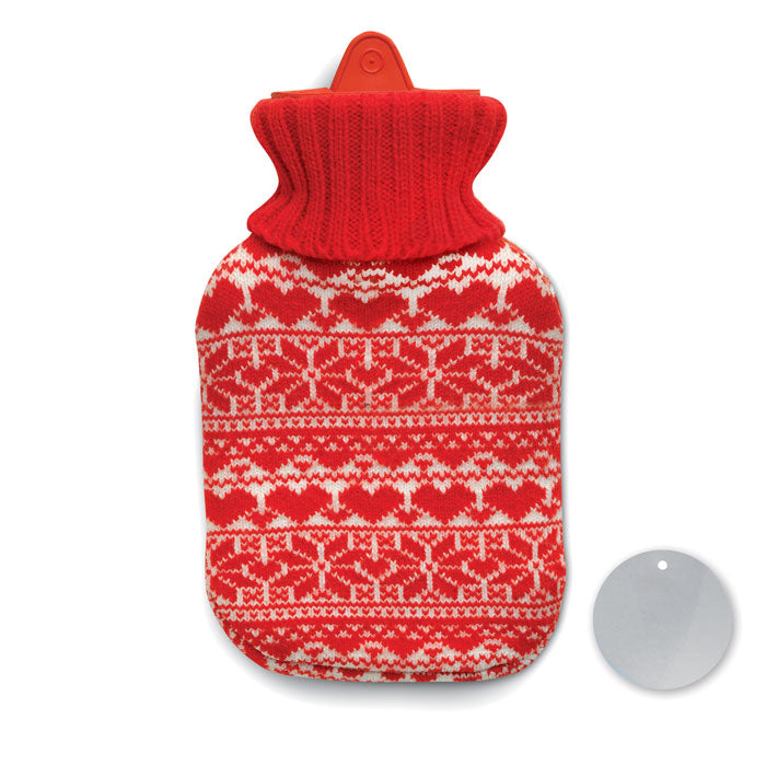Branded Nordic hot water bottle