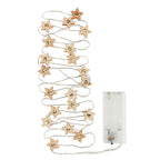 Branded star light string, box open