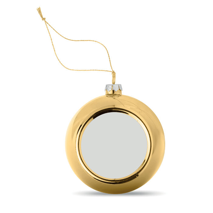 Branded Christmas bauble for sublimation