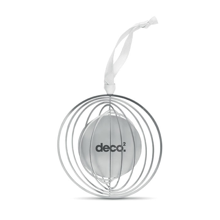 Branded Stainless Steel Christmas Circle Decoration