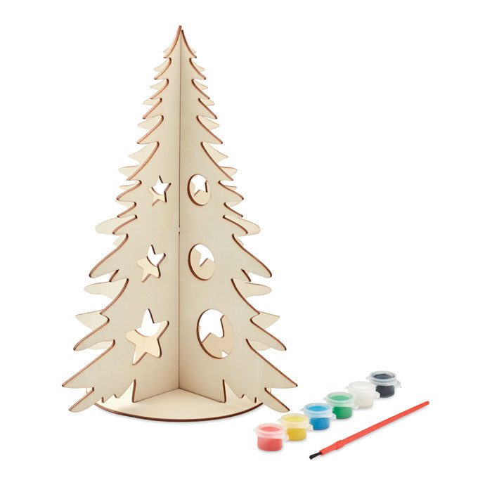 Branded DIY wooden Christmas tree