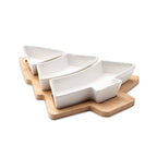 Branded Christmas tree serving tray