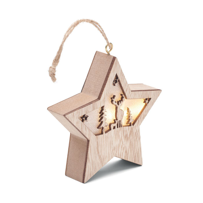 Branded MDF Christmas star light