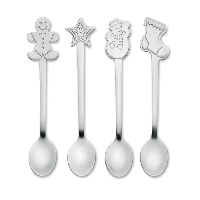 Branded Christmas tea spoon set