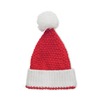 Branded Christmas bobble beanie