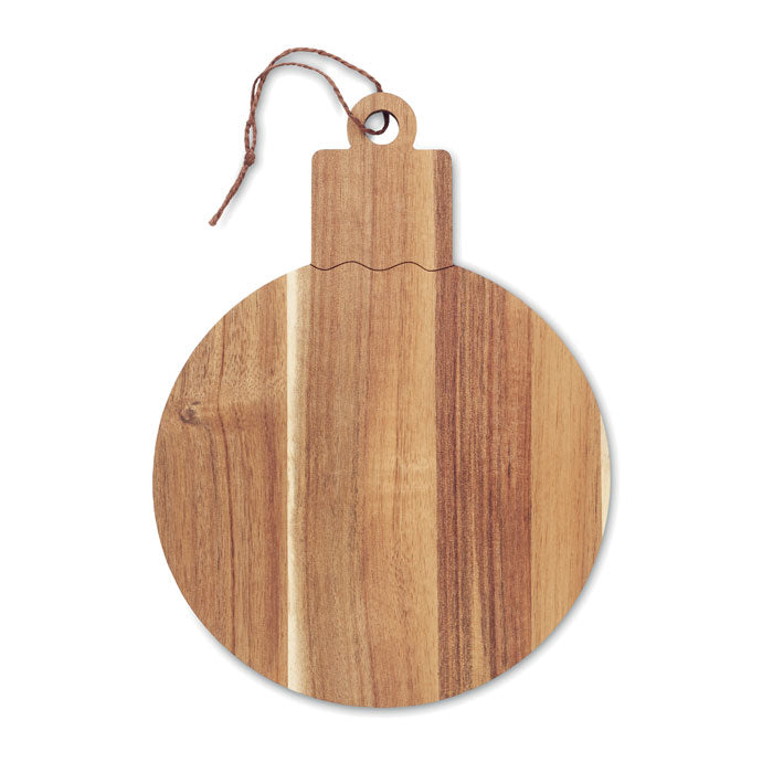 Wooden Acacia Bauble Serving Board