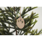 Branded Seed Wooden Christmas Bauble