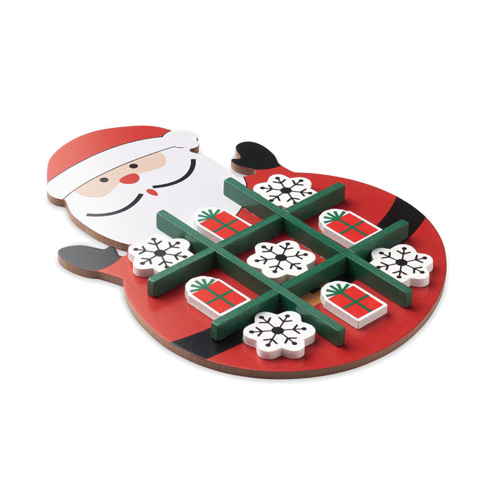 Branded Christmas tic tac toe