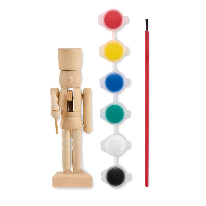 Branded nutcracker painting set