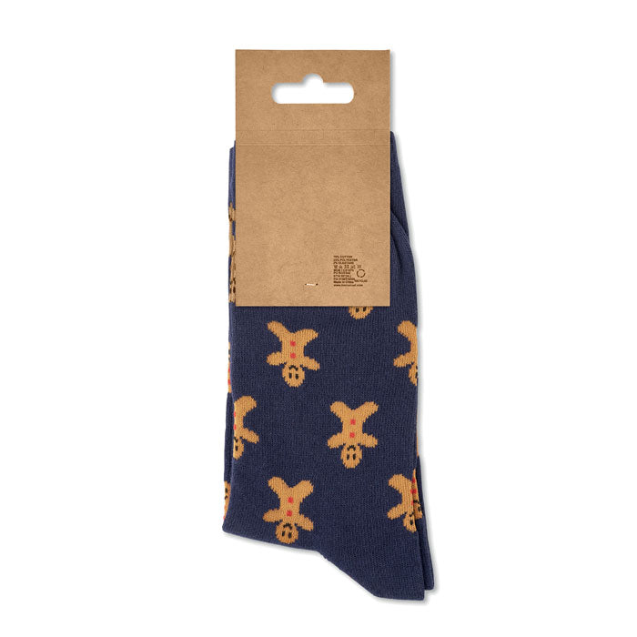 Branded Christmas socks, medium, detail