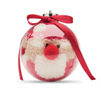 Branded Santa bauble socks, medium, open
