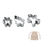 Branded Christmas cookie cutter set