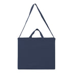 Branded Recycled Cotton Crossbody Tote Bag - 15L